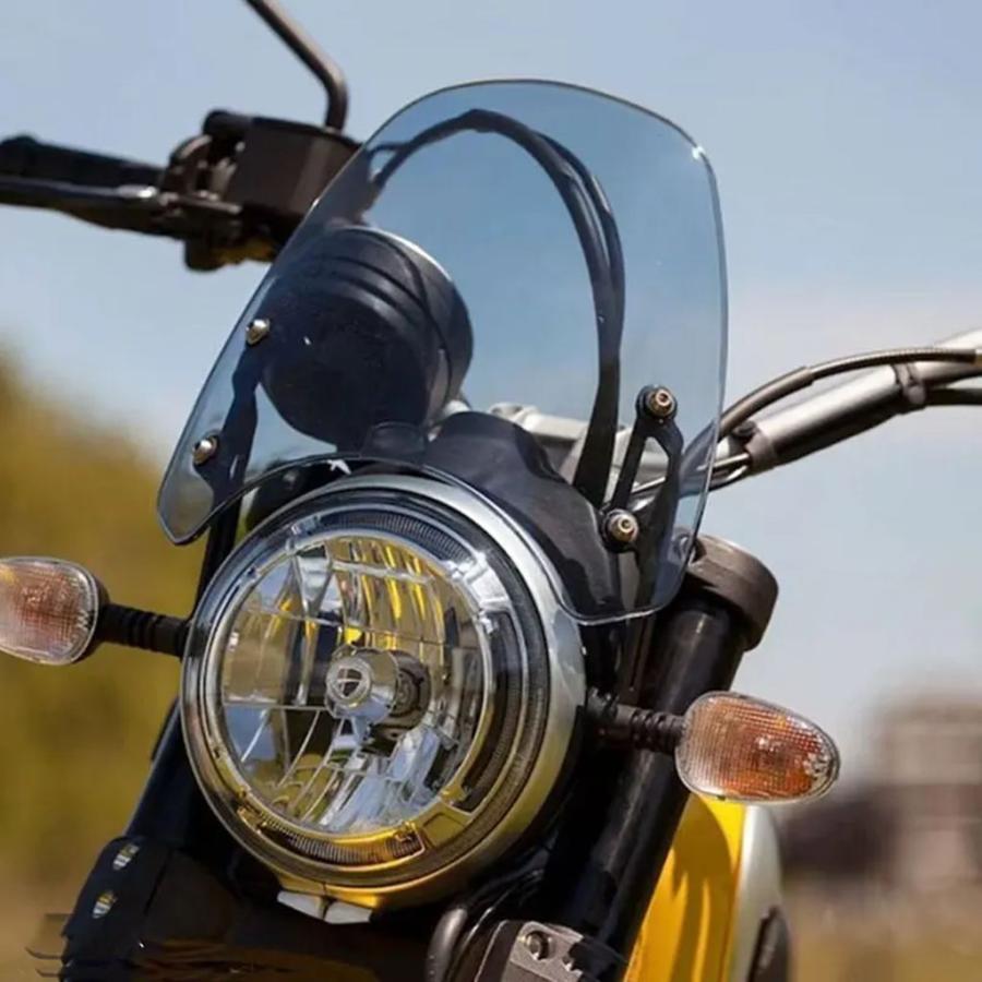 並行輸入品 ドゥカティスクランブラー 800 バイクフロントガラス固定ブラケット高められ_10