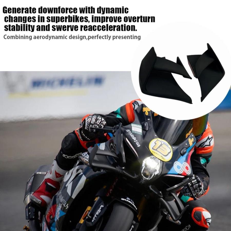 並行輸入品 スズキ GSX-R1000 GSXR1000R GSXR1000S 2017-2022 バイクアクセサリー BULE フェアリング固定翼側エア力学エルロン_10