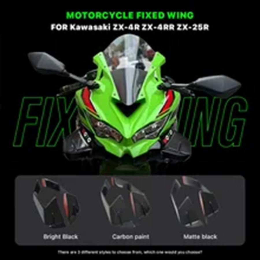 並行輸入品 ZX4R ウイングレットカーボンペイントカワサキ ZX-4R ZX25R