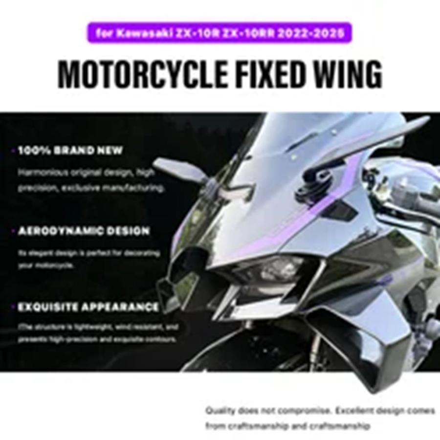 並行輸入品 カワサキ ZX-10R ZX10RR スポイラー ウィングレット 2022