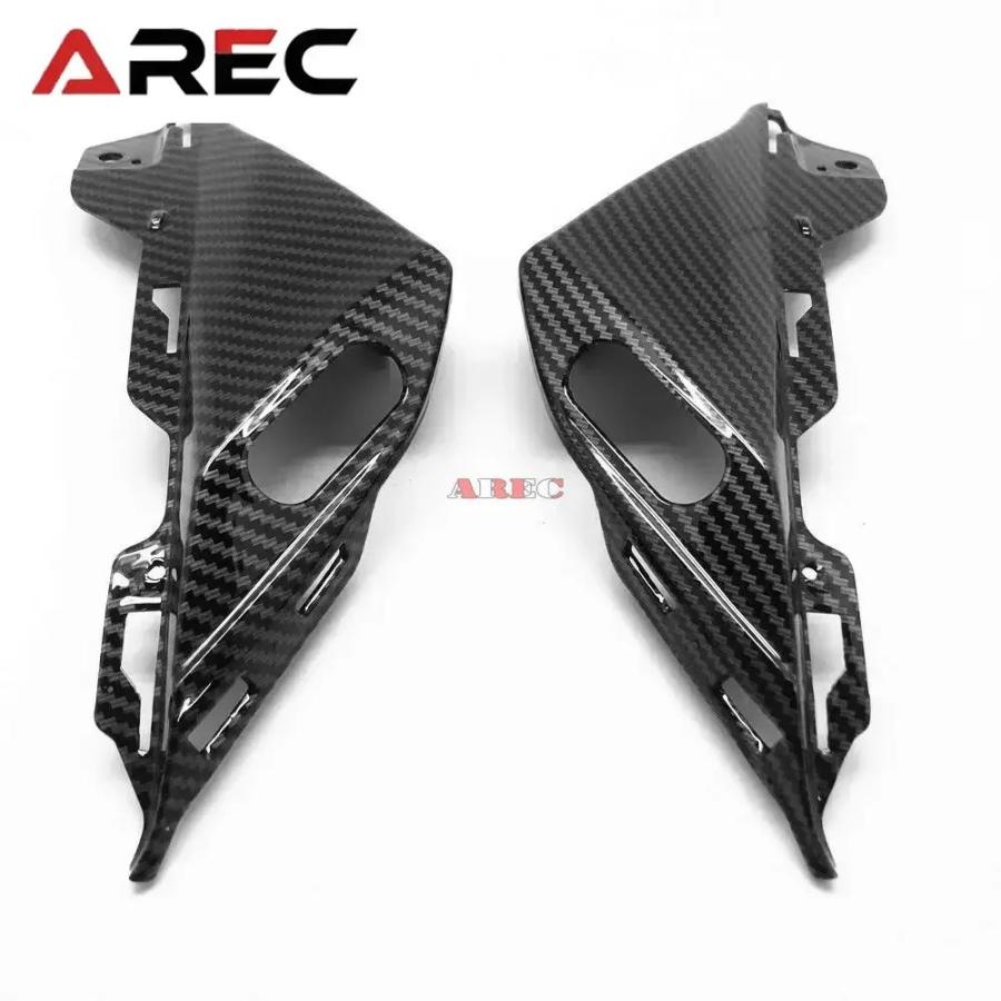 並行輸入品 カーボンパターンバイクインナーサイドパネルバックミラーブラケットフェアリングヤマハ TMAX 530 tmax530 2017 2018_1