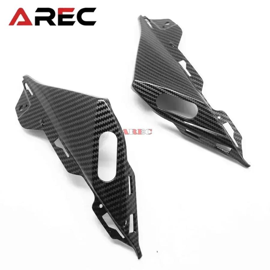 並行輸入品 カーボンパターンバイクインナーサイドパネルバックミラーブラケットフェアリングヤマハ TMAX 530 tmax530 2017 2018_2