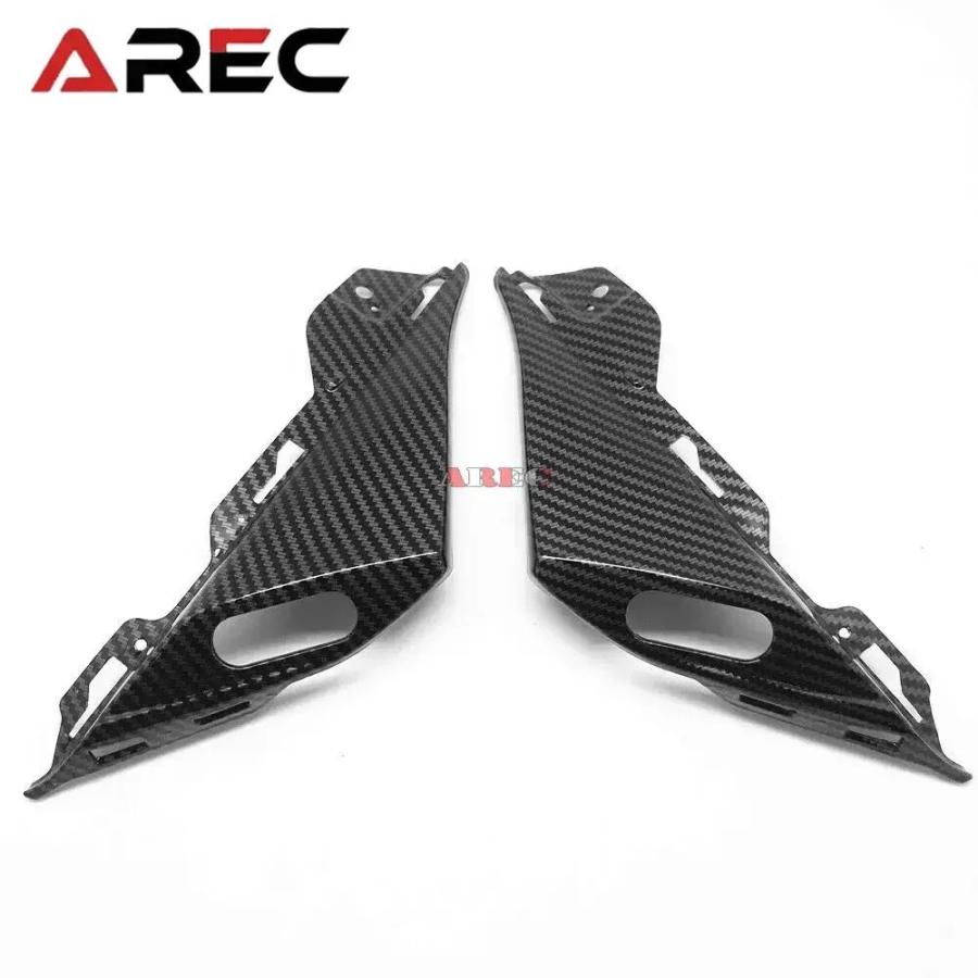 並行輸入品 カーボンパターンバイクインナーサイドパネルバックミラーブラケットフェアリングヤマハ TMAX 530 tmax530 2017 2018_4