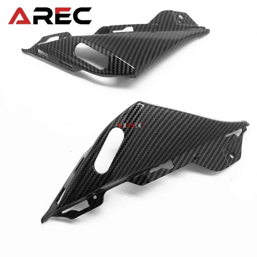 並行輸入品 カーボンパターンバイクインナーサイドパネルバックミラーブラケットフェアリングヤマハ TMAX 530 tmax530 2017 2018_5