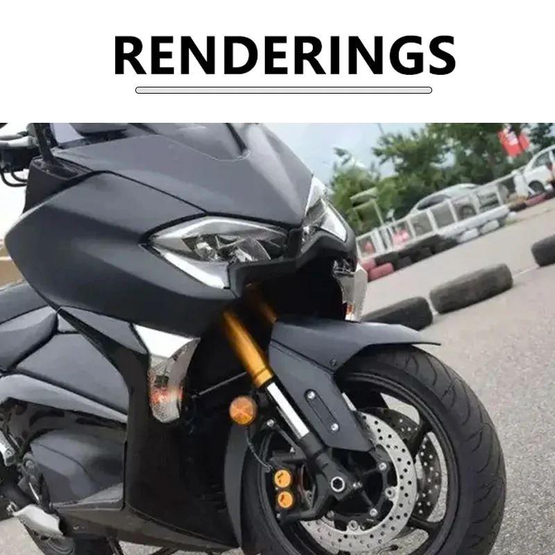 並行輸入品 バイクフェアリングマッドガード ABS プラスチックフロントタイヤフェンダーヤマハ TMAX530 Tmax 530 SX DX 2015-201
