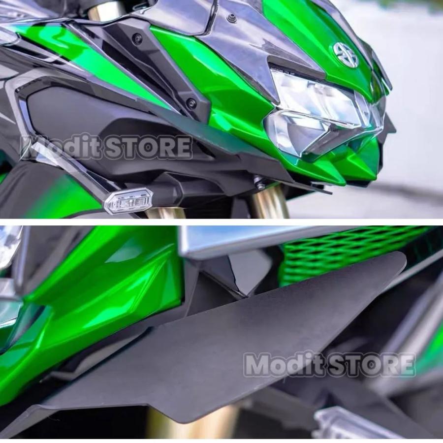 並行輸入品 カワサキ ZH2 2020-2025 2026 バイクサイドウィングレット
