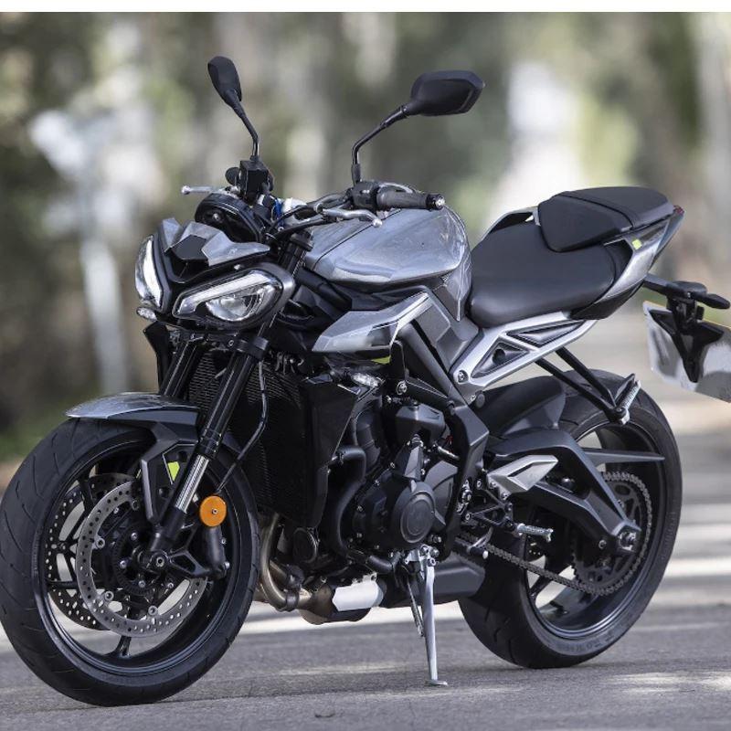 並行輸入品 765R 765RS 2023 2024 2025年式対応 フロントガスタンクサイドカバーパネルトリムカウルの画像