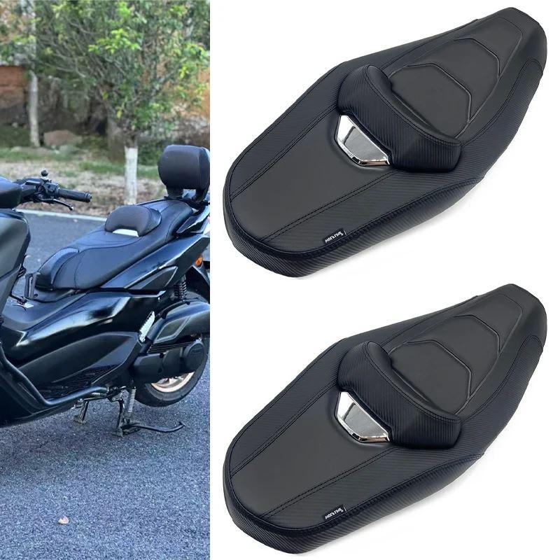 並行輸入品 ヤマハ NMAX 155/125 2020 2021 2022 2023年式 バイク用シートカバー フロント運転席 リア助手席一体型クッションの画像