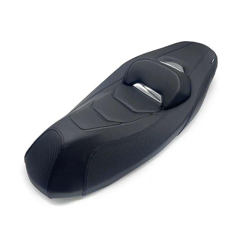 並行輸入品 ヤマハ NMAX 155/125 2020 2021 2022 2023年式 バイク用シートカバー フロント運転席 リア助手席一体型クッションの画像