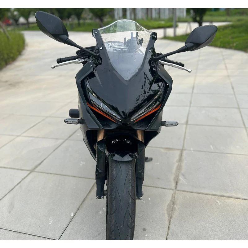 並行輸入品 バイクアクセサリーフロント部分フェアリングヘッドライト分流カバーカバーフロントアッパーノーズカバーホンダ CBRの画像