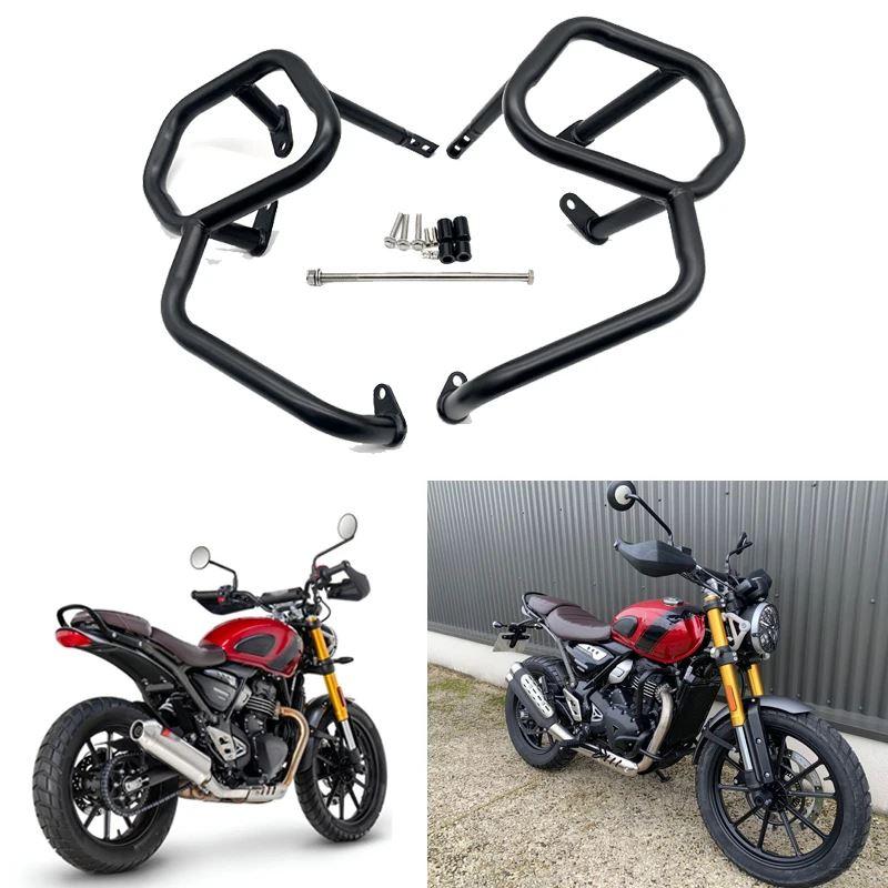 並行輸入品 バイクアクセサリー クラッシュバー バンパー エンジン タンクガード スタントケージ プロテクター スピード400 スク