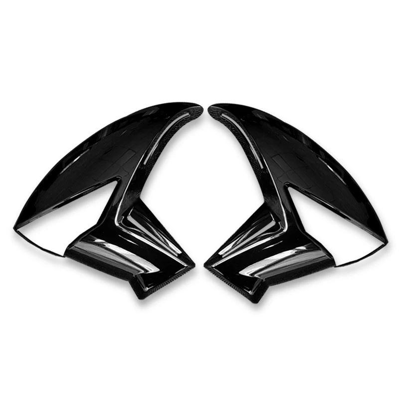 並行輸入品 バイクアクセサリーカーボンサイドミッドフロントパネルラジエーターカバーフェアリングカワサキ ER-6N 2009-2011 ERの画像