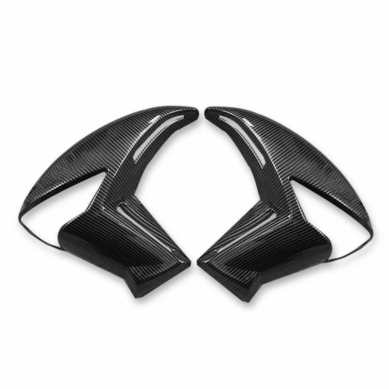 並行輸入品 バイクアクセサリーカーボンサイドミッドフロントパネルラジエーターカバーフェアリングカワサキ ER-6N 2009-2011 ERの画像