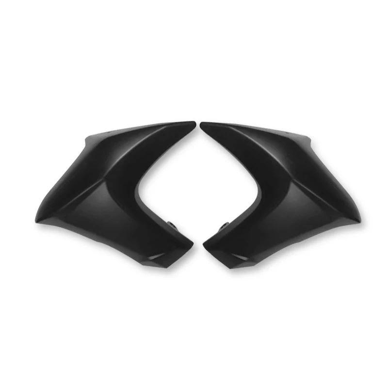 並行輸入品 バイクアクセサリーカーボンサイドミッドフロントパネルラジエーターカバーフェアリングカワサキ ER-6N 2009-2011 ERの画像