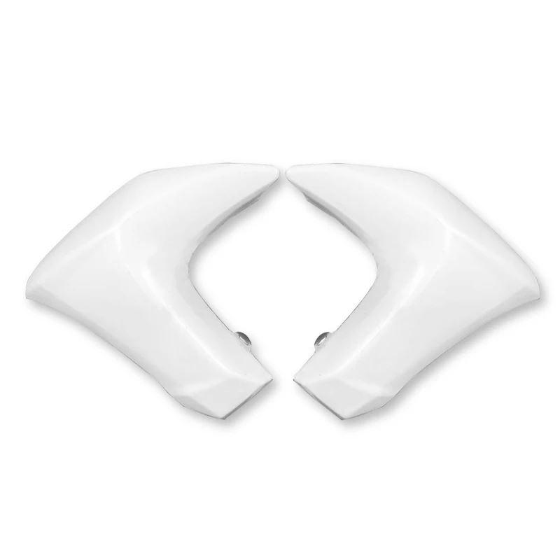 並行輸入品 バイクアクセサリーカーボンサイドミッドフロントパネルラジエーターカバーフェアリングカワサキ ER-6N 2009-2011 ERの画像