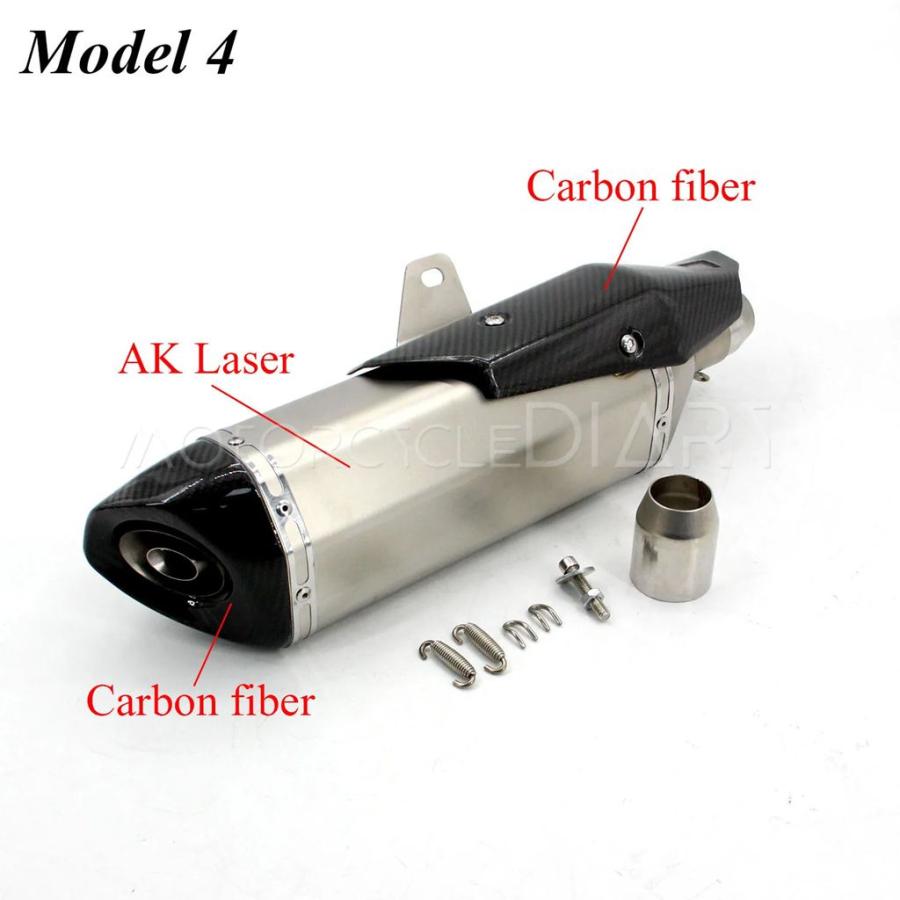 並行輸入品 X-ADV750 X ADV750 X-ADV 750 750 51MM バイク用エキゾーストパイプ ミドルリンクパイプ エルボー AKレーザーマフラの画像