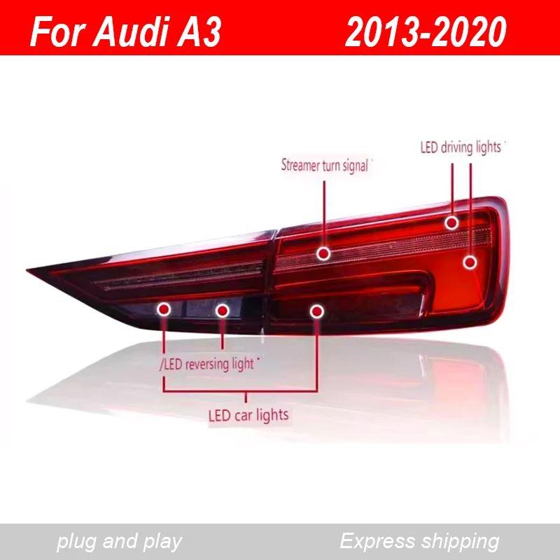 並行輸入品 ライトアウディ A3 2013-2020 8VA3L セダン LEDの画像