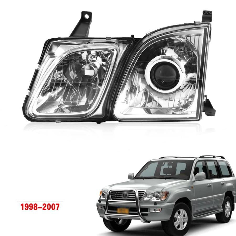 トヨタ・レクサス LX470用 ライト 左右セット 並行輸入品 レクサスLX470 1998 1999 2000-2007用 カー