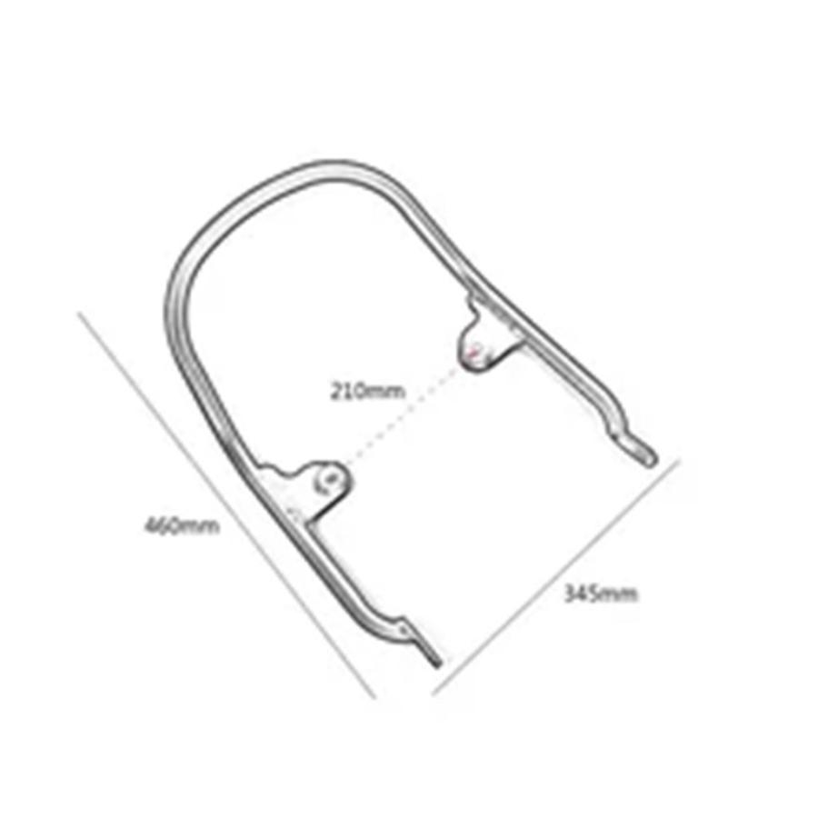 並行輸入品 カワサキ Z900RS Z 900 Z900 RS カフェ 2018-2025 リアラゲッジラック バイク パッセンジャーシート グラブハンドレ
