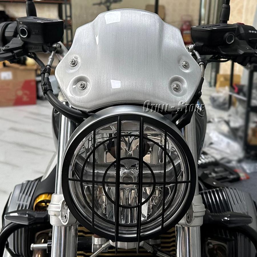 並行輸入品 バイクフロントガラスヘッドライトフェアリングウインド