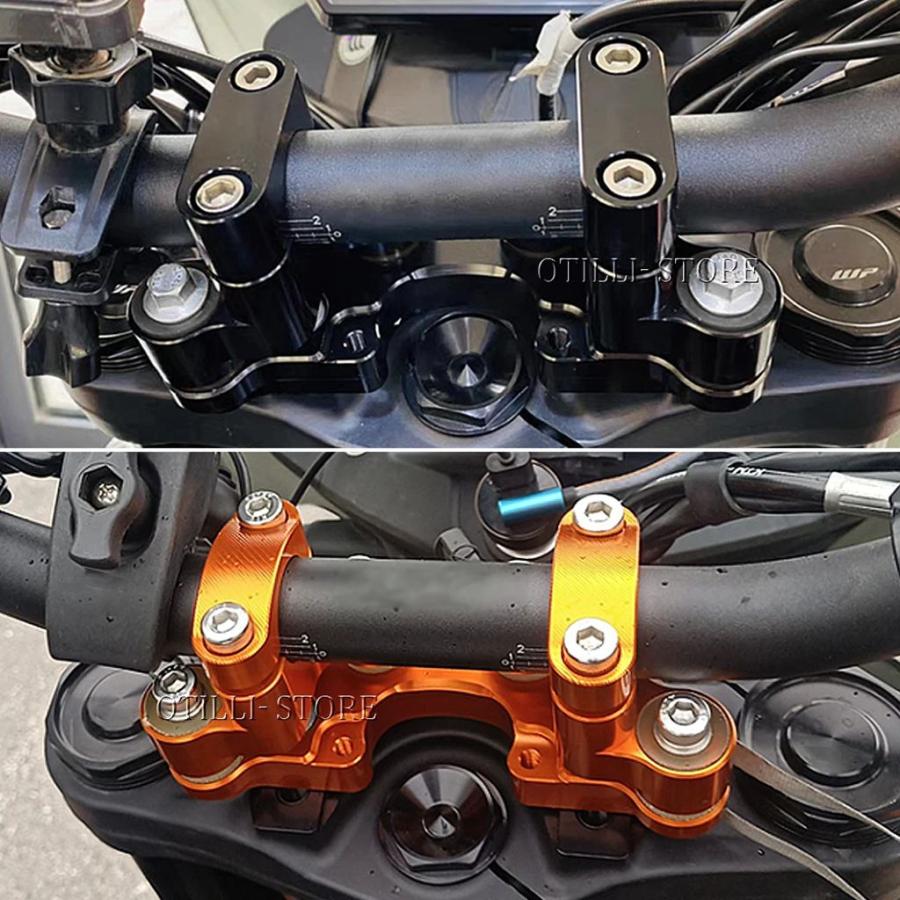 並行輸入品 ハンドルバーライザーマウント 390 790 1190 1290 アドベンチャー R 2019 2020 2021 バイクアクセサリーの画像