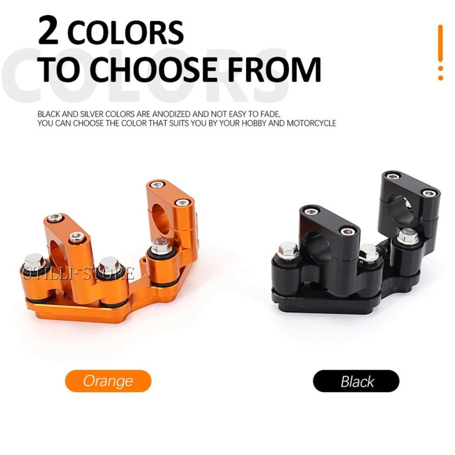 並行輸入品 ハンドルバーライザーマウント 390 790 1190 1290 アドベンチャー R 2019 2020 2021 バイクアクセサリーの画像