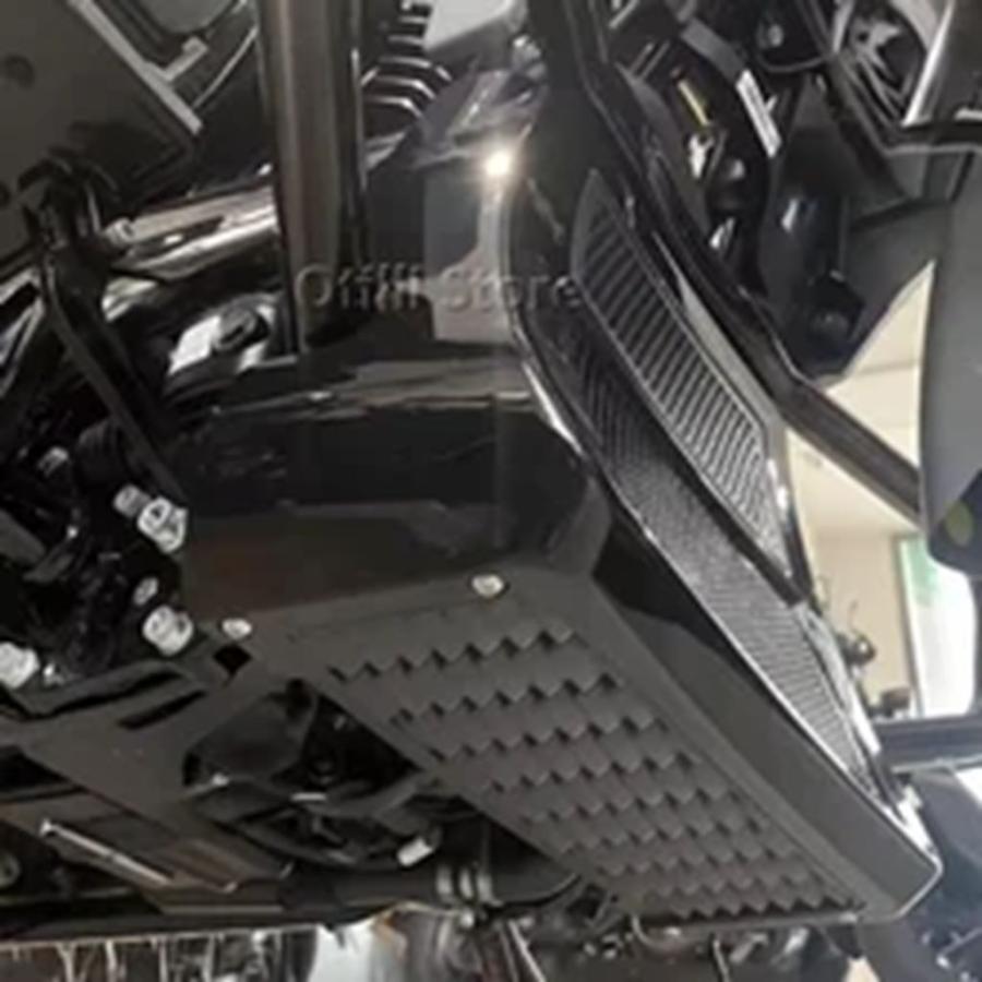 並行輸入品 バイクラジエーターあごカバーフェアリングフロントスポイラー CVO ロードグライド FLTRX FLTRXSE ストリートグライ_5