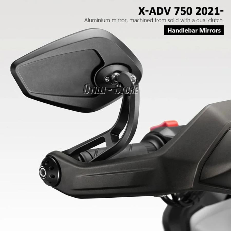 並行輸入品 サイド回転ハンドルバーエンドミラーホンダ X-ADV 750 X-ADV750 750 2021-2025の画像