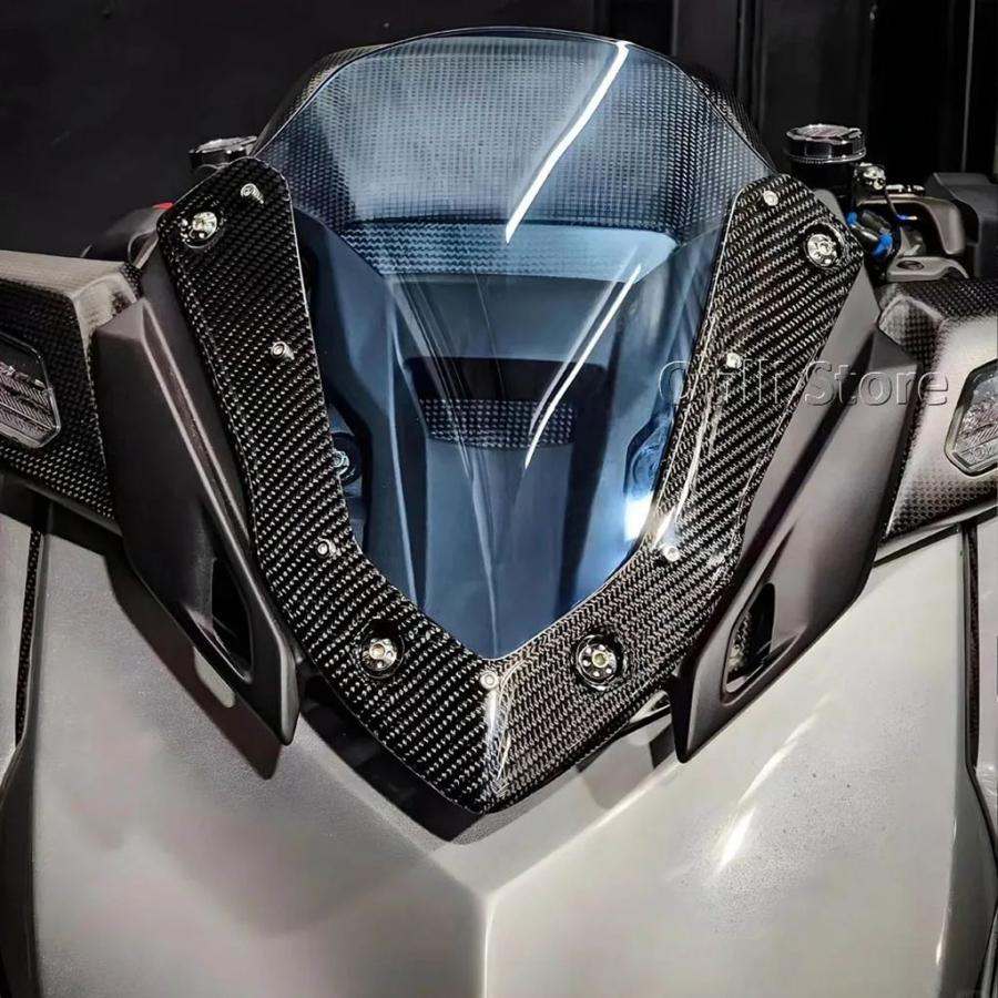 並行輸入品 フロントガラスフロントガラスウインドディフレクターバイクアクセサリー新ヤマハ XMAX X-MAX 300 XMAX300 X-MAX300_5