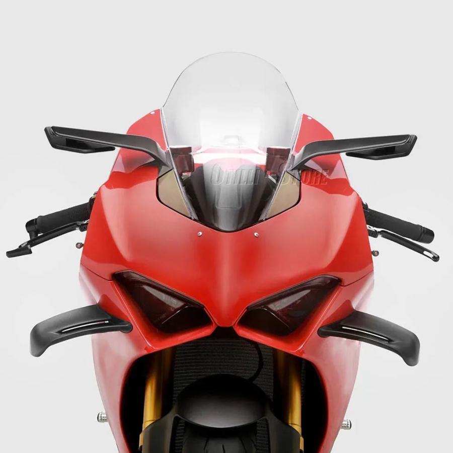 並行輸入品 バイクアクセサリー風翼サイドバックミラードゥカティパニガーレ V4 2018-2024 パニガーレ V2 2020-2024_4