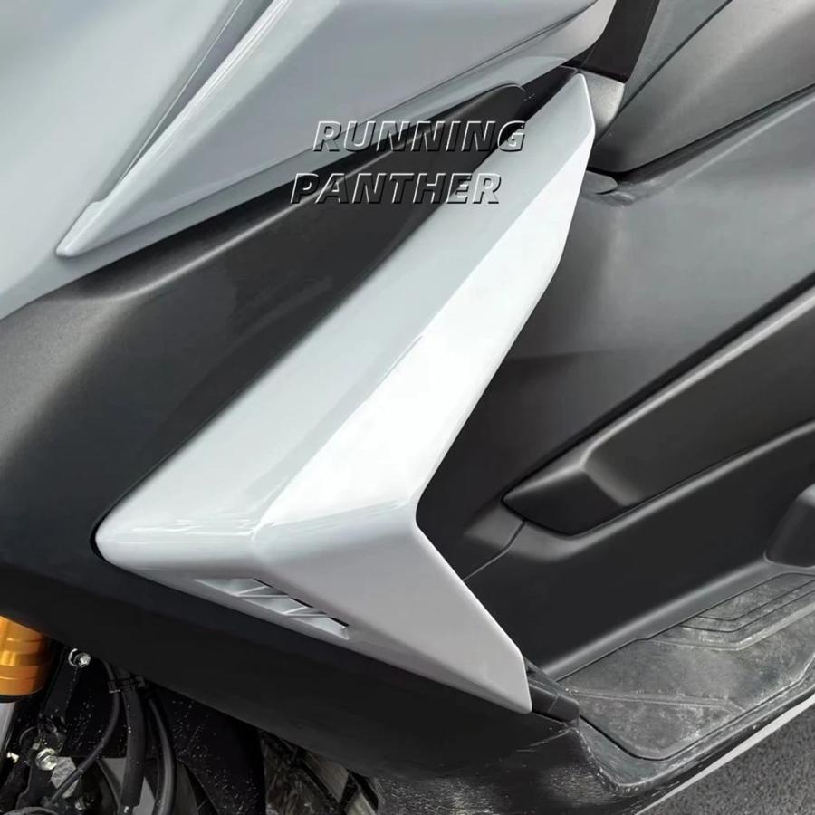 並行輸入品 バイクサイドエアディフレクター空力設計サイドレッグフェアリング装飾風ディフレクターヤマハ T-MAX560 TMAX 560_6
