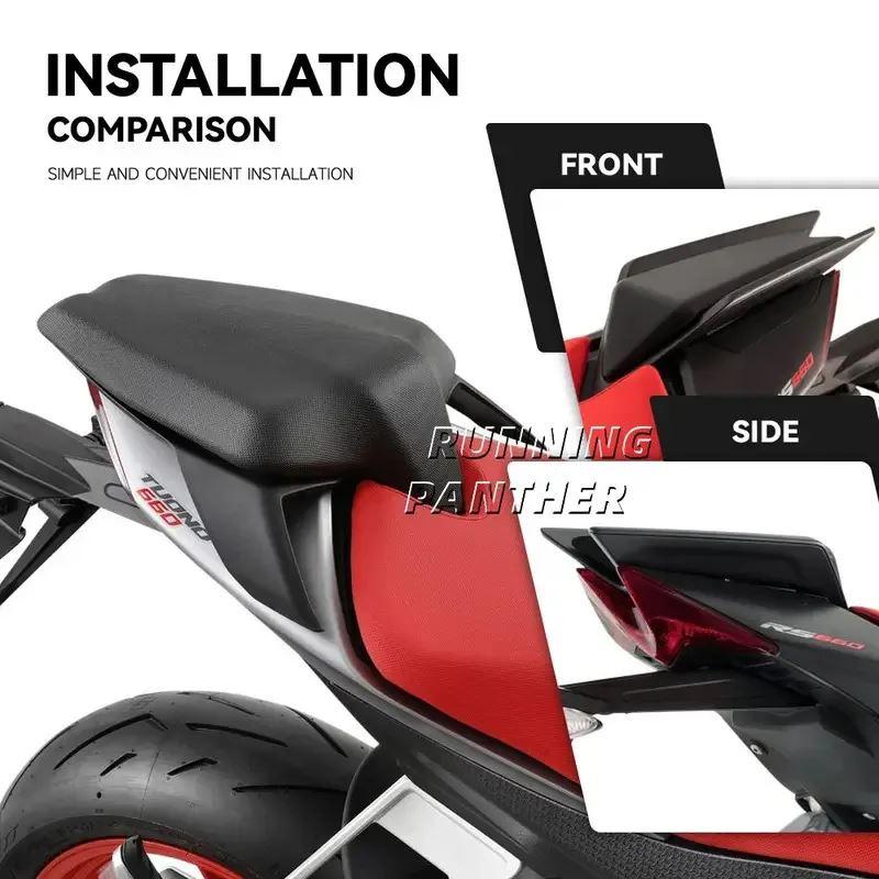 並行輸入品 アプリリア RS660 Tuono 660 RSV4 2020 2021 2022 バイクリアピリオンシートカバーフェアリングシートカウル_11