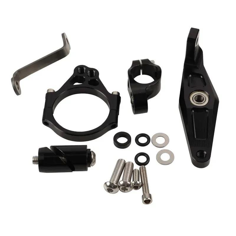 並行輸入品 ヤマハ MT09 2021-2024 MT-09 XSR900 XSR 900 2022 2023 2024用 ステアリングスタビライザーサポートダンパーブラケ_7