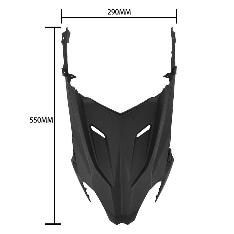 並行輸入品 バイクフロントフェアリングカウルヘッドライトカバーベネリ TRK502X BJ500GS_6