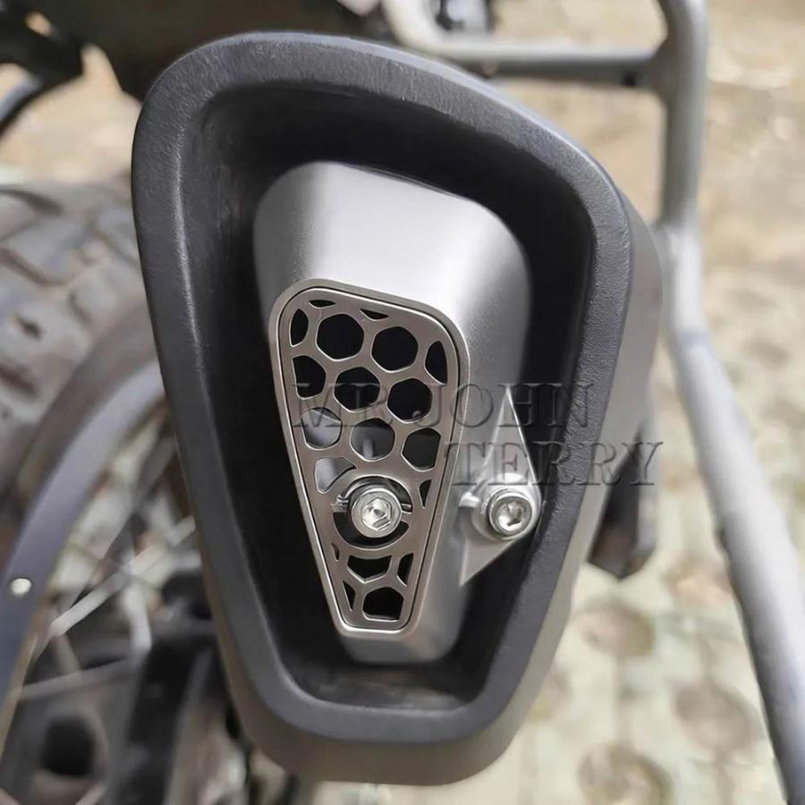 並行輸入品 450mt 450MT 450 MT 新型バイク造パーツ 排気フード 排気テール 熱放散カバーの画像