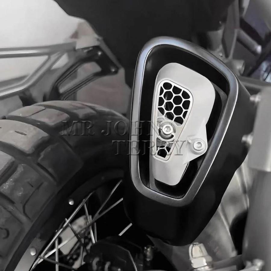 並行輸入品 450mt 450MT 450 MT 新型バイク造パーツ 排気フード 排気テール 熱放散カバーの画像