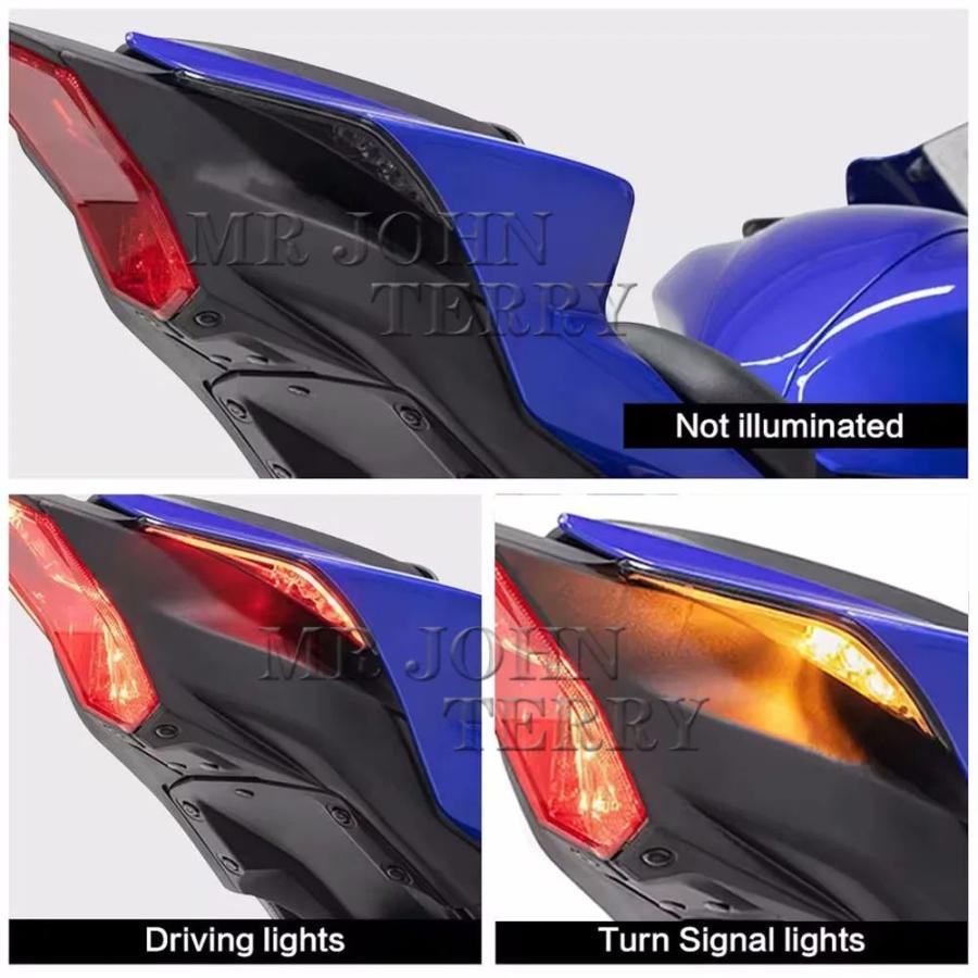 並行輸入品 ヤマハ YZF-R7 2022 2023 2024 2025用 インテールLED一体型