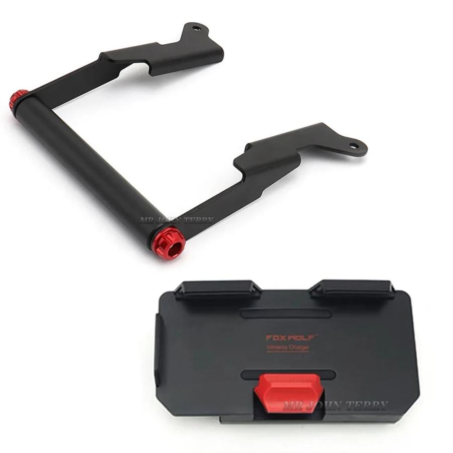 並行輸入品 バイク GPS ナビゲーションプレートブラケットハンドルバーアダプター電話ホルダーヤマハ XMAX300 XMAX 300 X-MAX300の画像