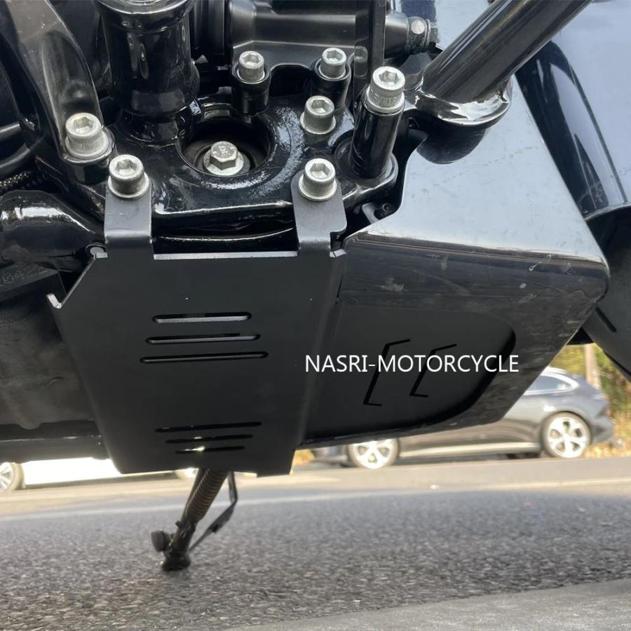 並行輸入品 2018-2023年式 ハーレー ロードグライド ストリートグライド ロードキング エンジンシャーシスキッドプレートプロテ_6
