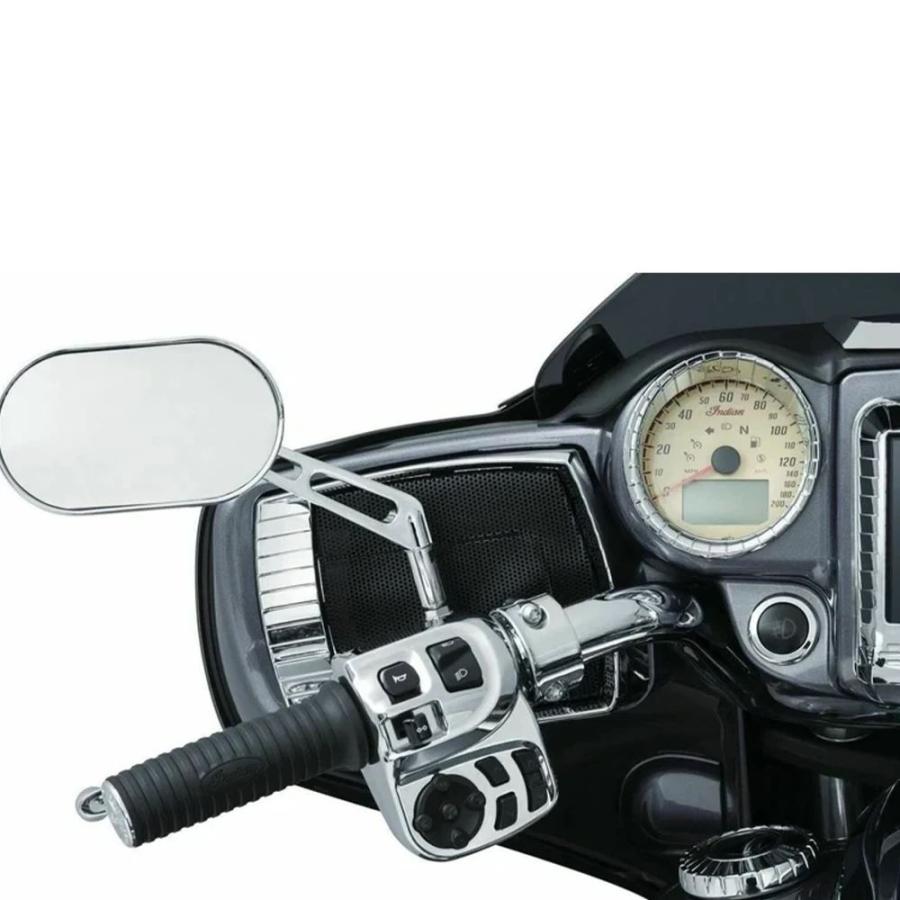 並行輸入品 バイクスピーカーカバー アステカグリル ヘビーデューティ保護 カスタムアップグレード インディアン チーフテン ロ_4