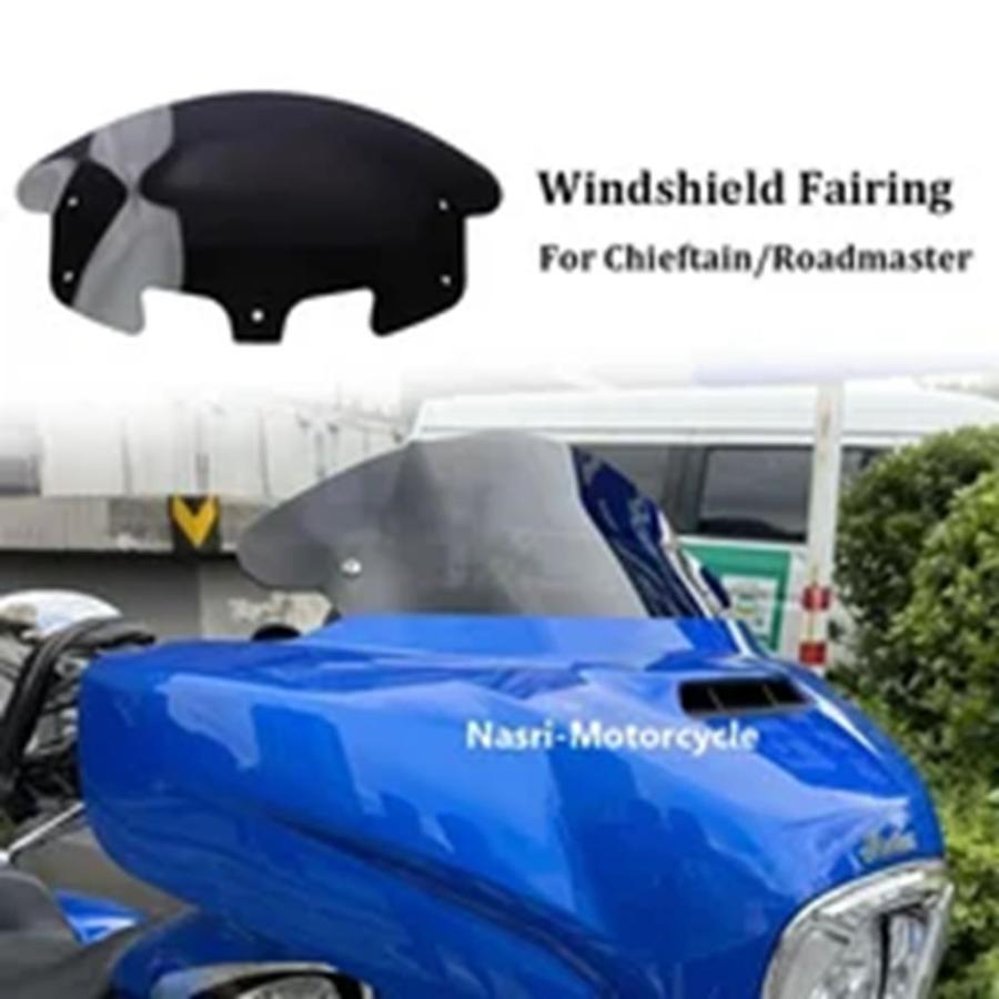 並行輸入品 インディアン チーフテン ロードマスター ダークホース 112 2014-2025 新型 バイク用 ウインドシールド ウインドスク_6