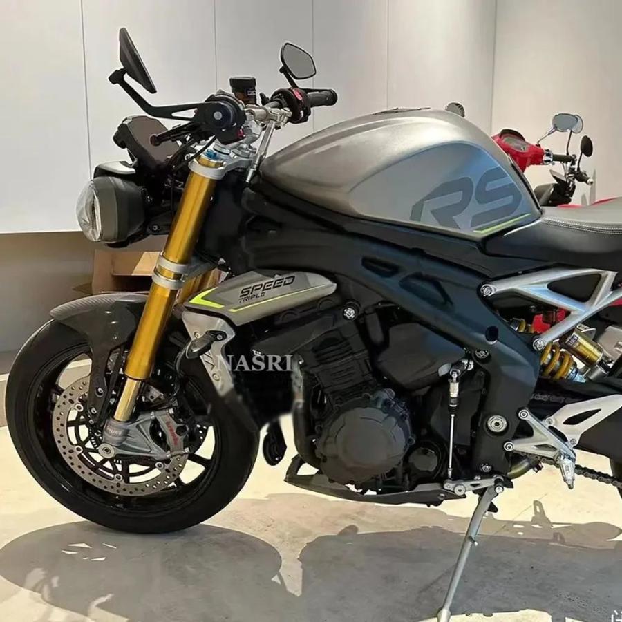 並行輸入品 スピードトリプル1200 RR用バイクアクセサリーフレームスライダー落下防止クラッシュカバーエンジンガード スピード_3