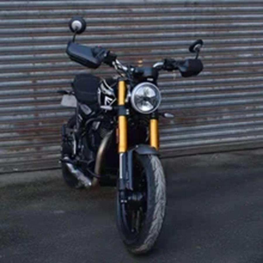並行輸入品 ハンドガードトライアンフスピード 400 2024-2025 バイク黒ハンドガード保護ハンドルバーアクセサリー手保護カバー_3