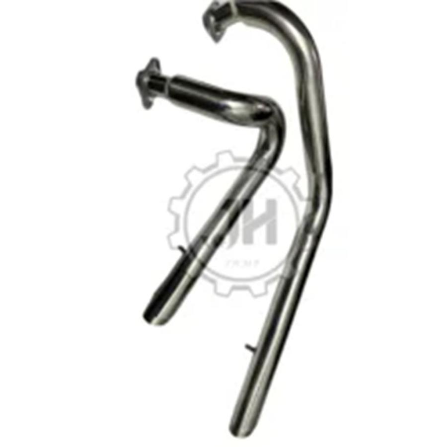 並行輸入品 バイク排気システムパイプドラッグパイプキットマフラーサイレンサーカワサキ VN800 VN400 クラシックバルカン S バ_6