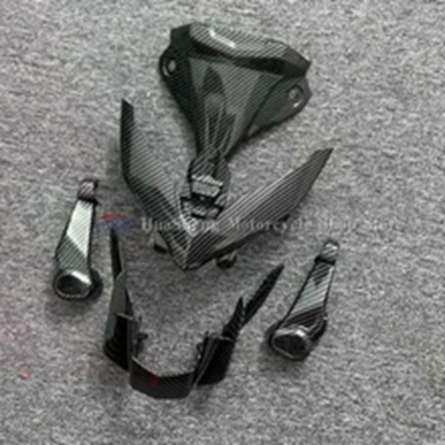 並行輸入品 ヤマハ MT-03 2021-2022-2023-2024 バイクフロントヘッドライトハウジングフェアリング本体プラスチックキット部品_5
