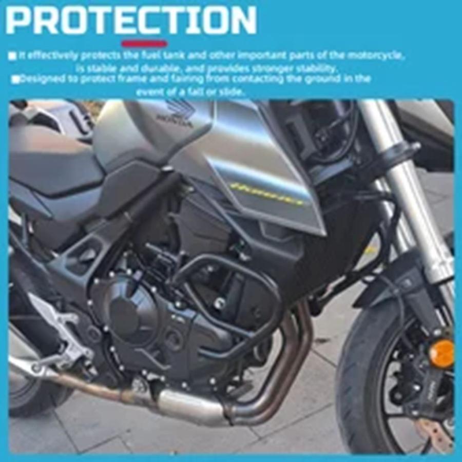 並行輸入品 ホンダ CB750 ホーネット 2022-2024 CB 750 クラッシュバー エンジンガード フレームスライダー バンパー 転倒保護の画像