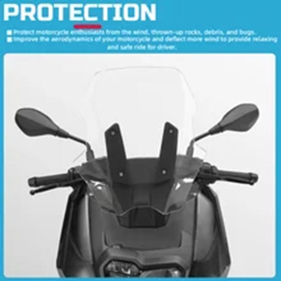 並行輸入品 BMW C 400X 2018-2024 2023 C400 X C400X ウインドシールド ウインドスクリーン バイク フロントウィンド エアデフレ_3