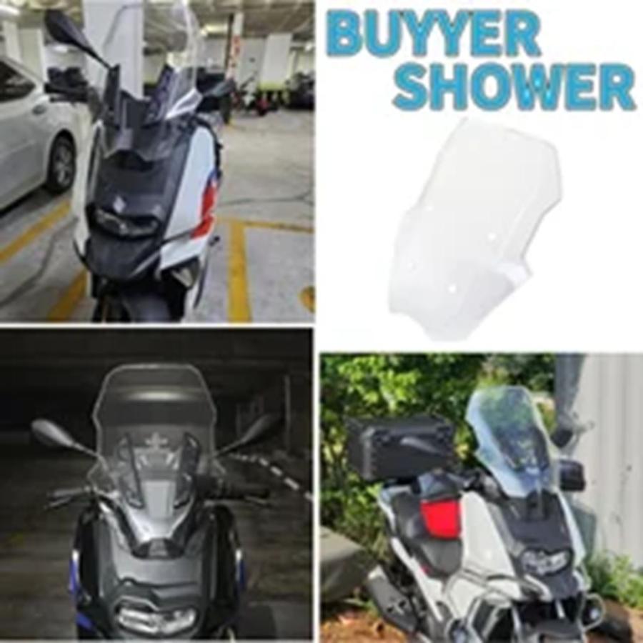 並行輸入品 BMW C 400X 2018-2024 2023 C400 X C400X ウインドシールド ウインドスクリーン バイク フロントウィンド エアデフレ_5