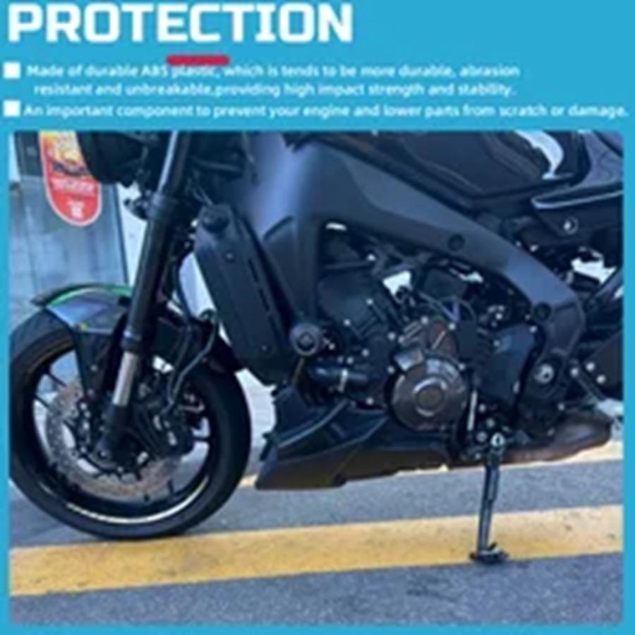 並行輸入品 ヤマハ MT-09 SP 2021-2025 TRACER 9 GT MT09 ベリーパン ベリーパン ロワーエンジン シャーシ スポイラー フェアリ_3