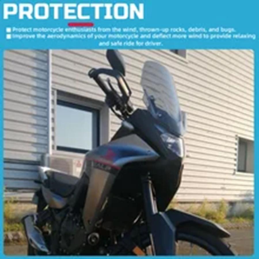 並行輸入品 ホンダ XL 750 TRANSALP 2023-2025 XL750 ウインドシールド ウインドスクリーン バイク フロントウィンド エアデフレの画像